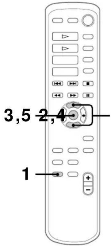 SONY DHCNX5MD - Étape 2 : Réglage de l'heure - 1