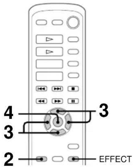 SONY DHCNX5MD - Ajuste del ecualizador gráfico - 1