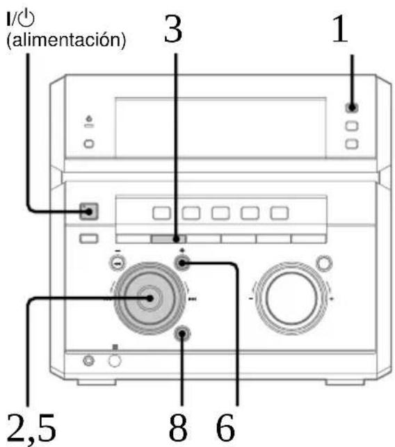 SONY DHCNX5MD - — Nombre de emisora - 1
