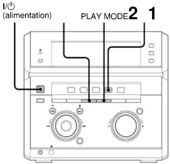SONY DHCNX5MD - Lecture répétée des plages d'un CD - 1