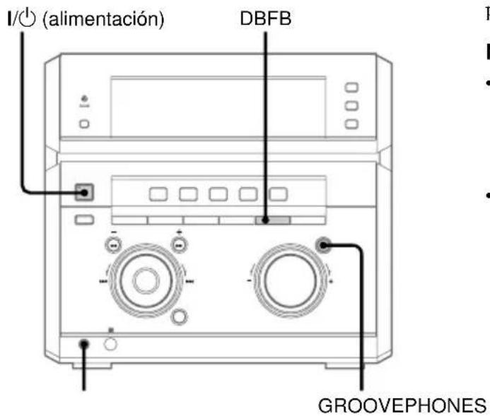 SONY DHCNX5MD - Ajuste del sonido - 1