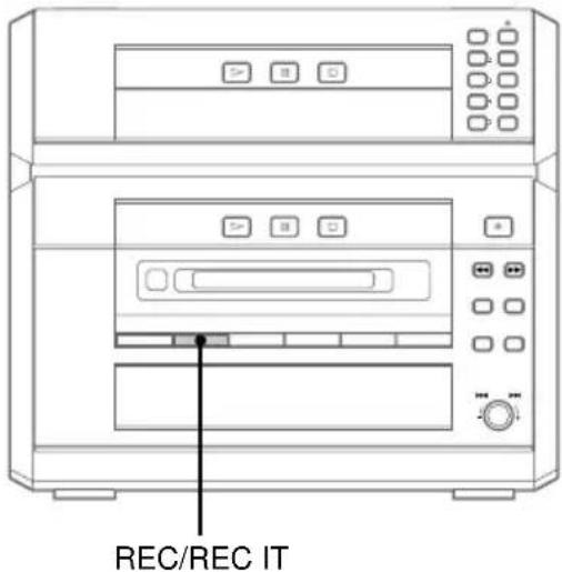 SONY DHCNX5MD - Marcación de números de temas en puntos específicos durante la grabación - 1