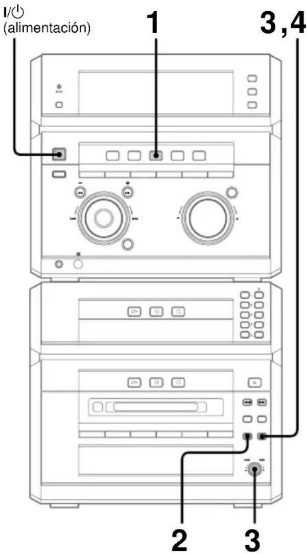 SONY DHCNX5MD - Borrado de todos los temas (ALL ERASE) - 1