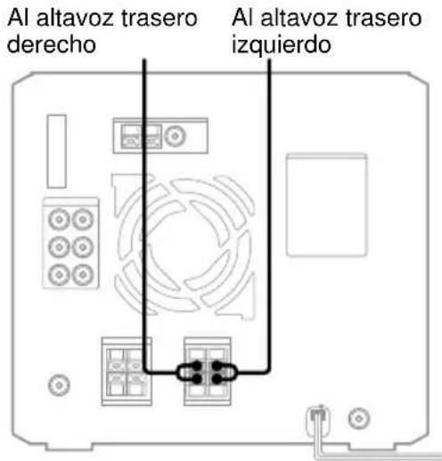 SONY DHCNX5MD - Conexión de altavoces traseros - 1