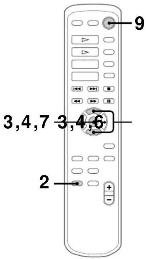 SONY DHCNX5MD - Grabación de programas de la radio con el temporizador - 1