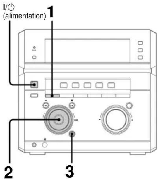 SONY DHCNX5MD - Sélection de l'accentuation audio - 1