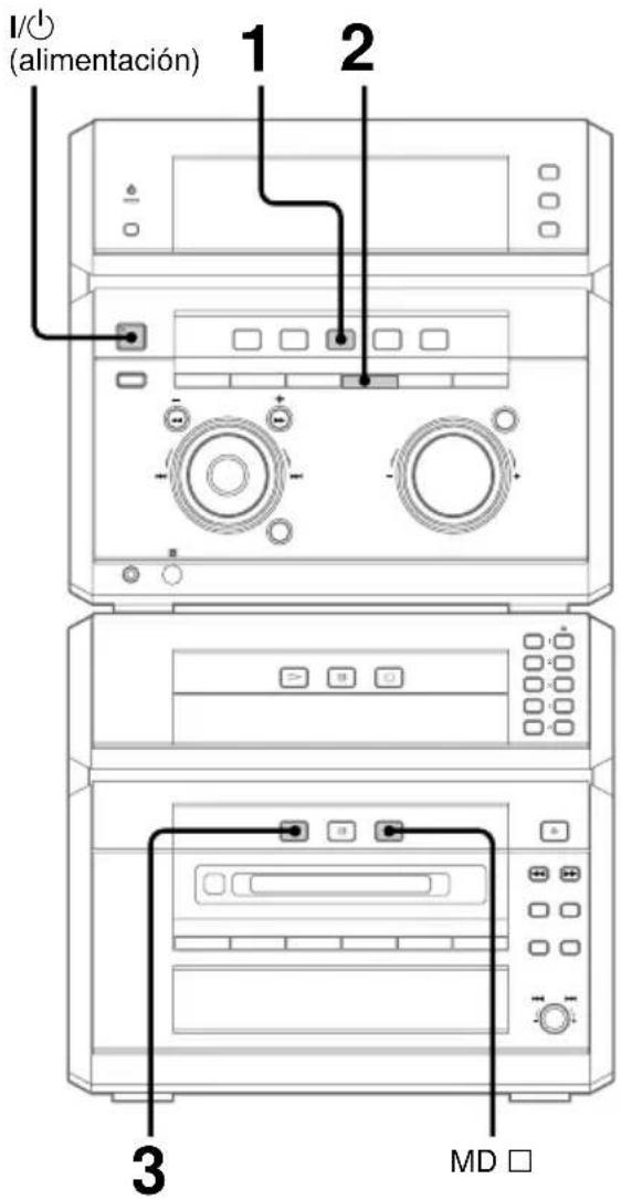 SONY DHCNX5MD - Reproducción de temas de MD en orden arbitrario — Reproducción aleatoria - 1