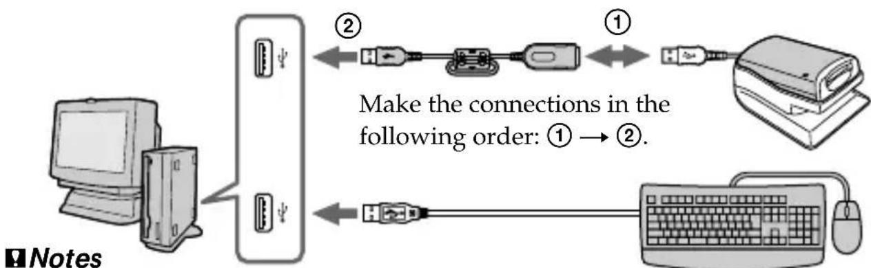 SONY MSACUS2 - Recommended connections - 2