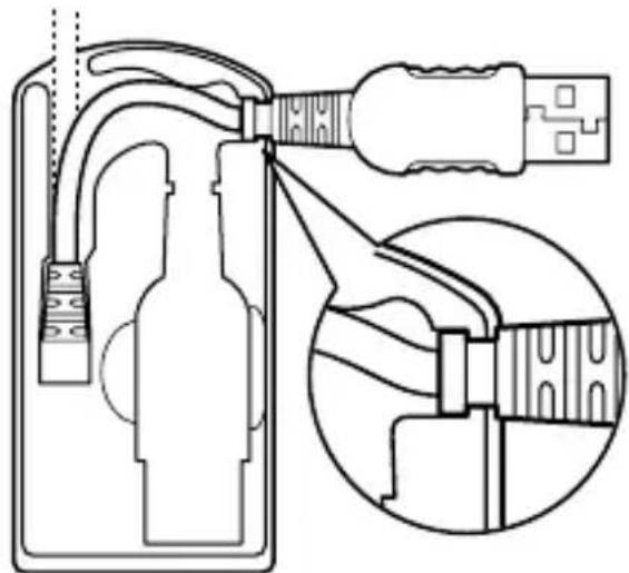 SONY MSACUS2 - Pour modifier la position du câble sortant de l'appareil - 1