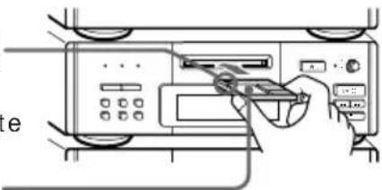 SONY DHCMD77 - Insérez un MD enregistrable. - 1