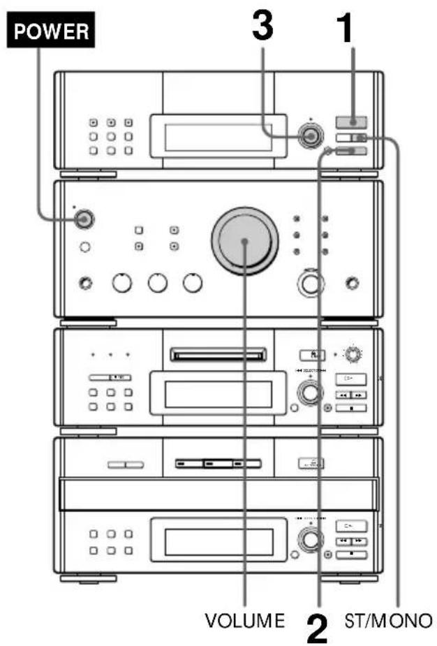 SONY DHCMD77 - — Stations préréglées - 1