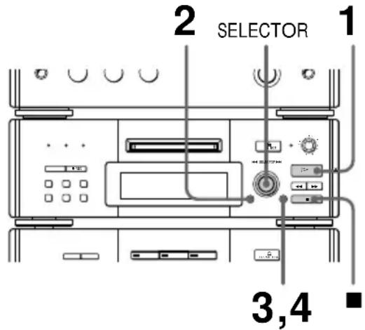 SONY DHCMD77 - — Fonction de division (DIVIDE) - 2