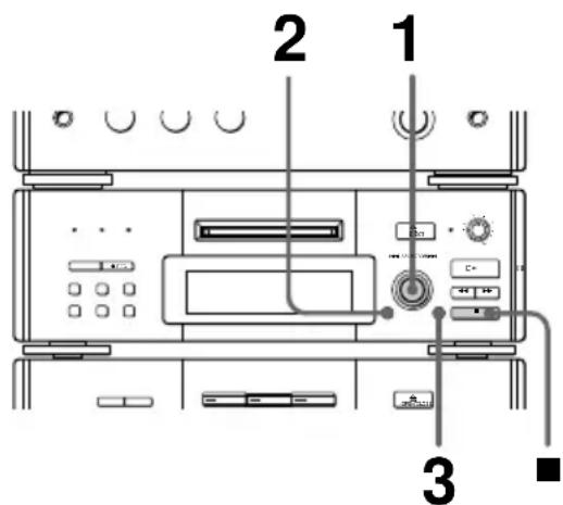 SONY DHCMD77 - Effacement d'une seule plage - 2