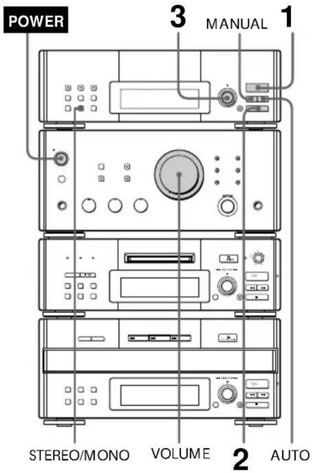 SONY DHCMD77 - — Stations préréglées - 3
