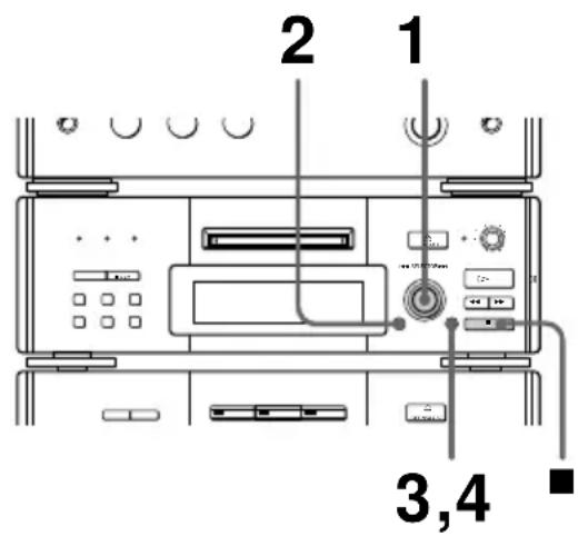 SONY DHCMD77 - — Fonction de combinaison (COMBINE) - 2
