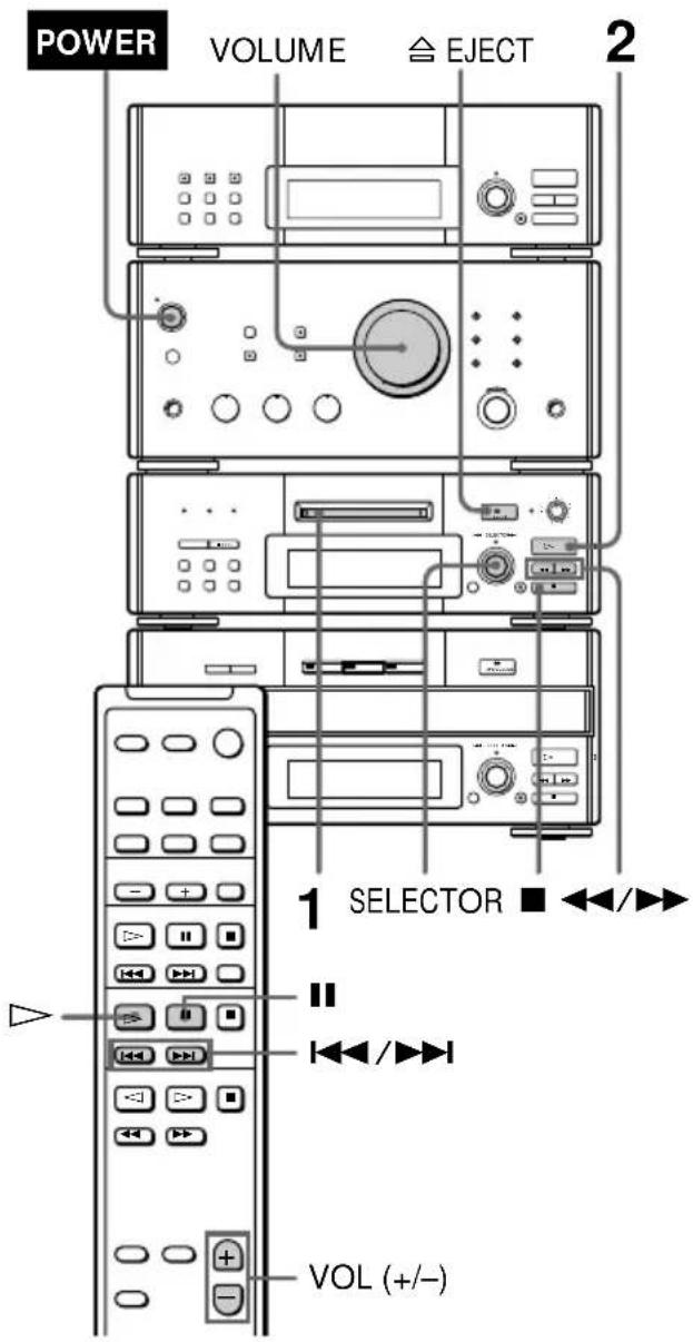 SONY DHCMD77 - (DHC-MD77/EX77MD/EX770MD seulement) - 1