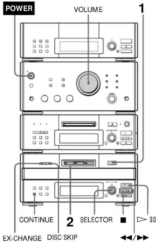 SONY DHCMD77 - Lecture d'un CD - 1