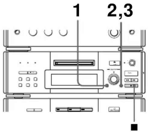 SONY DHCMD77 - — Fonction d'annulation (UNDO) - 1