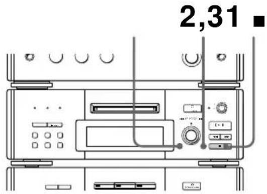 SONY DHCMD77 - Effacement de toutes les plages - 1