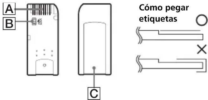 SONY MSACUS40 - Precauciones para la utilización de "Memory Stick" - 1