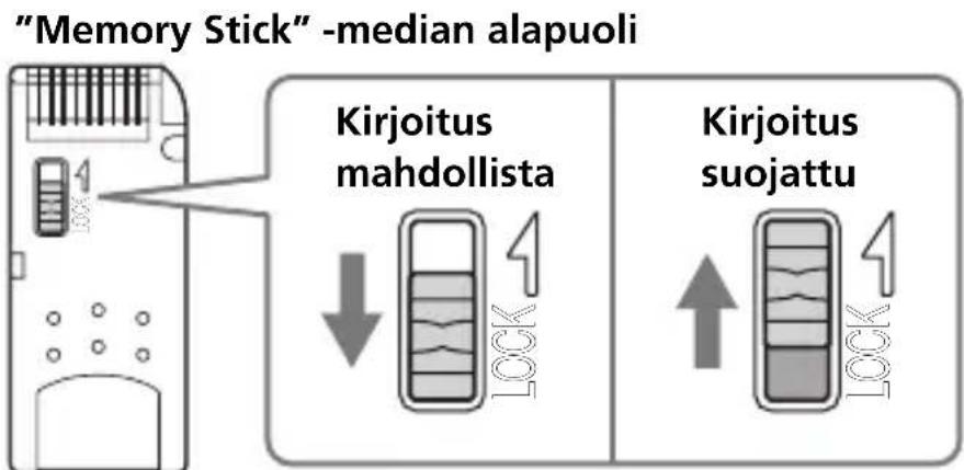 SONY MSACUS40 - Tietojen suojaaminen kirjoittamiselta - 1
