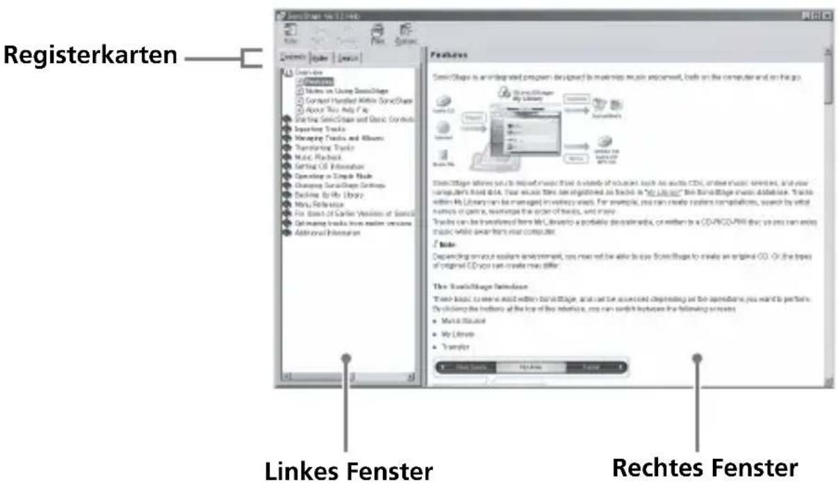SONY MSACUS40 - Online-Hilfe auf dem Bildschirm - 1