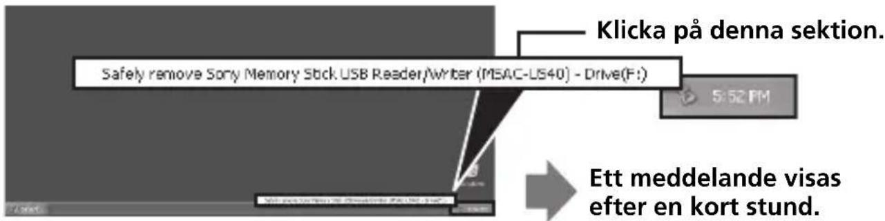 SONY MSACUS40 - Kopiering av bilddata inspelad på "Memory Stick" till datorn - 2