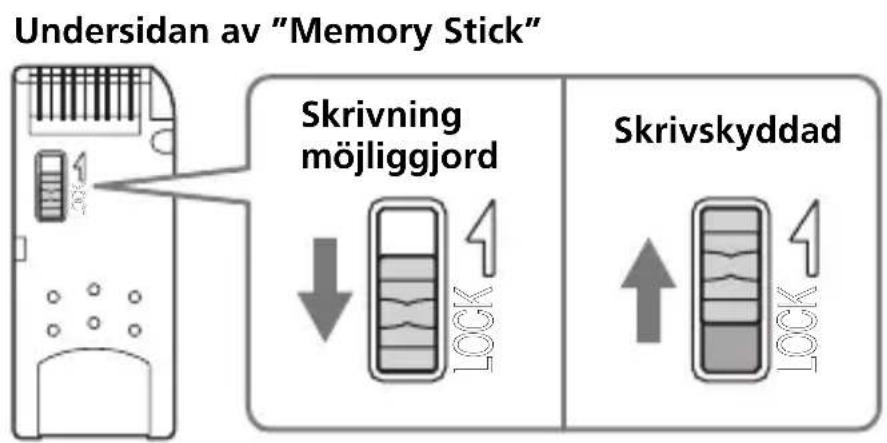 SONY MSACUS40 - Att skrivskydda data - 1
