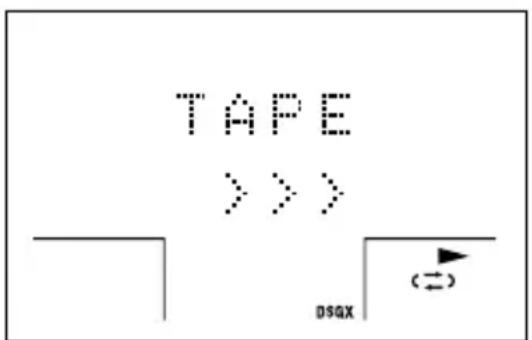 SONY DHCAZ33D - Lecture d'une cassette - 1