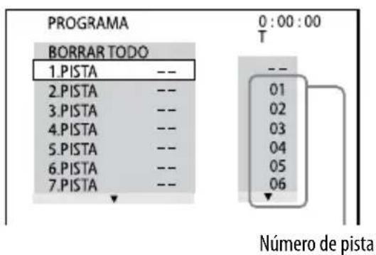 SONY DHCAZ33D - Creación de su propio programa - 2
