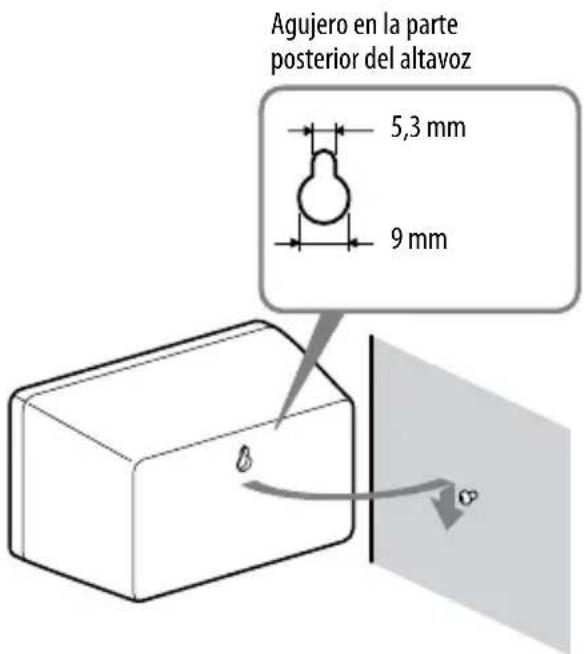 SONY DHCAZ33D - Para instalar los altavoces ambientales en la pared (DHC-AZ55D solamente) - 3