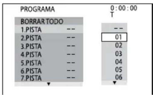 SONY DHCAZ33D - Creación de su propio programa - 3
