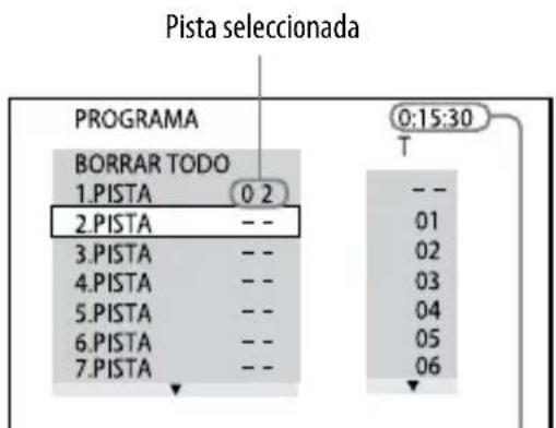 SONY DHCAZ33D - Creación de su propio programa - 4