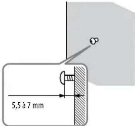 SONY DHCAZ33D - Pour installer les enceintes surround au mur (DHC-AZ55D seulement) - 2