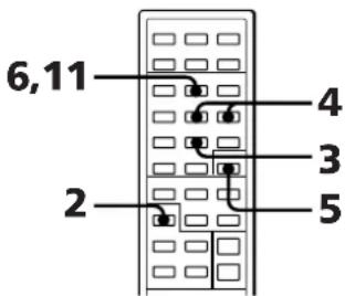 SONY SAN11 - Recording a CD in a Specified Track Order (programme edit) - 3