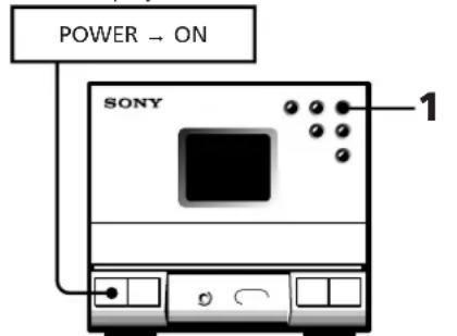 SONY SAN11 - Recording a CD in a Specified Track Order (programme edit) - 1