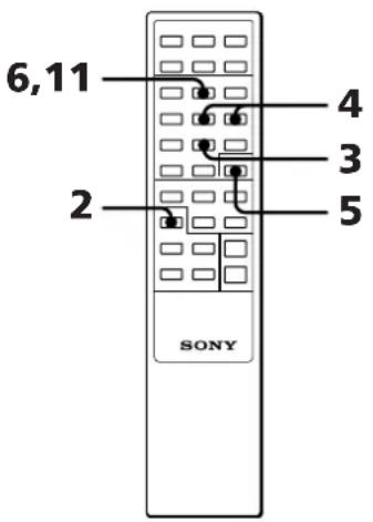 SONY SAN11 - Grabación de las pistas del CD en unorden determinado (edisión de programa) - 3