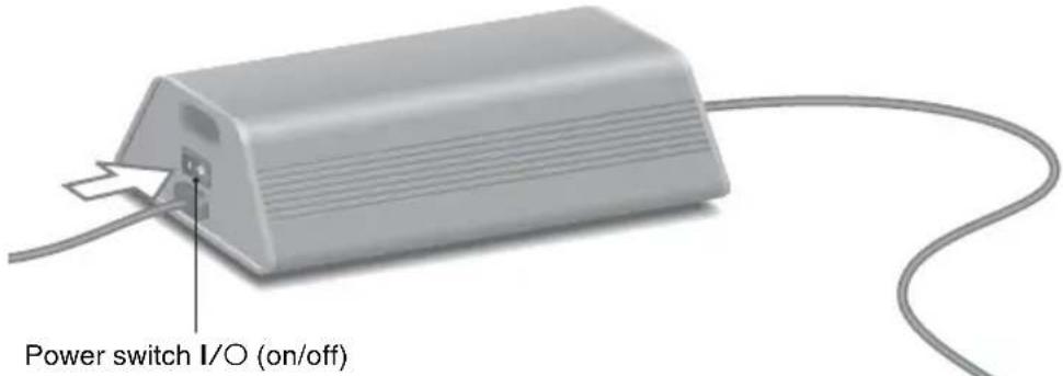 SONY CPFMP001 - Turn on the AC adaptor with subwoofer. - 1