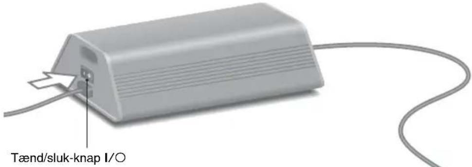 SONY CPFMP001 - Tænd for vekselstrømsadapteren med subwoofer. - 1