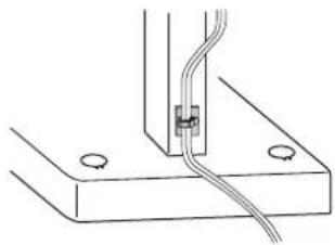 SONY CHCP33D - Para fazer el sujetacables al soporte del altovoz - 1