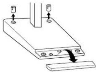 SONY CHCP33D - Pour fixer les pieds au mur - 1