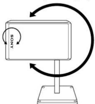SONY CHCP33D - Fijación de los soportes de los altavoces - 2