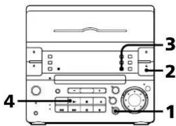SONY CHCP33D - Playing Tracks in Random Order (shuffle play) - 1