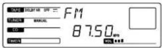 SONY CHCP33D - Presetting Radio Stations - 5