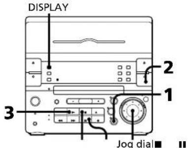 SONY CHCP33D - Playing a CD (normal play) - 1