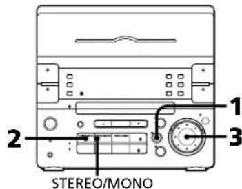SONY CHCP33D - Sintonía de emisoras memorizadas - 1