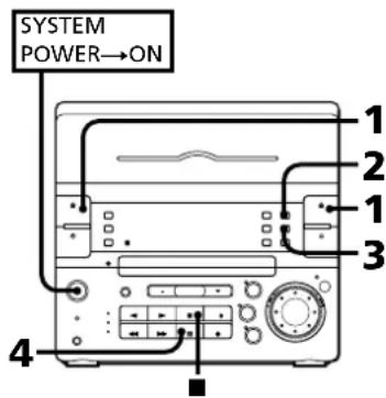 SONY CHCP33D - Copie automatique de cassette - 1