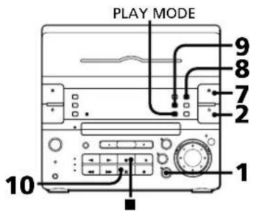 SONY CHCP33D - Recording a CD: Specifying Tape Length (time edit) - 1