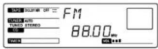 SONY CHCP33D - Ecoute de la radio - 6