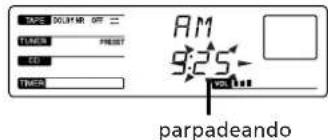 SONY CHCP33D - Ajuste del reloj - 5